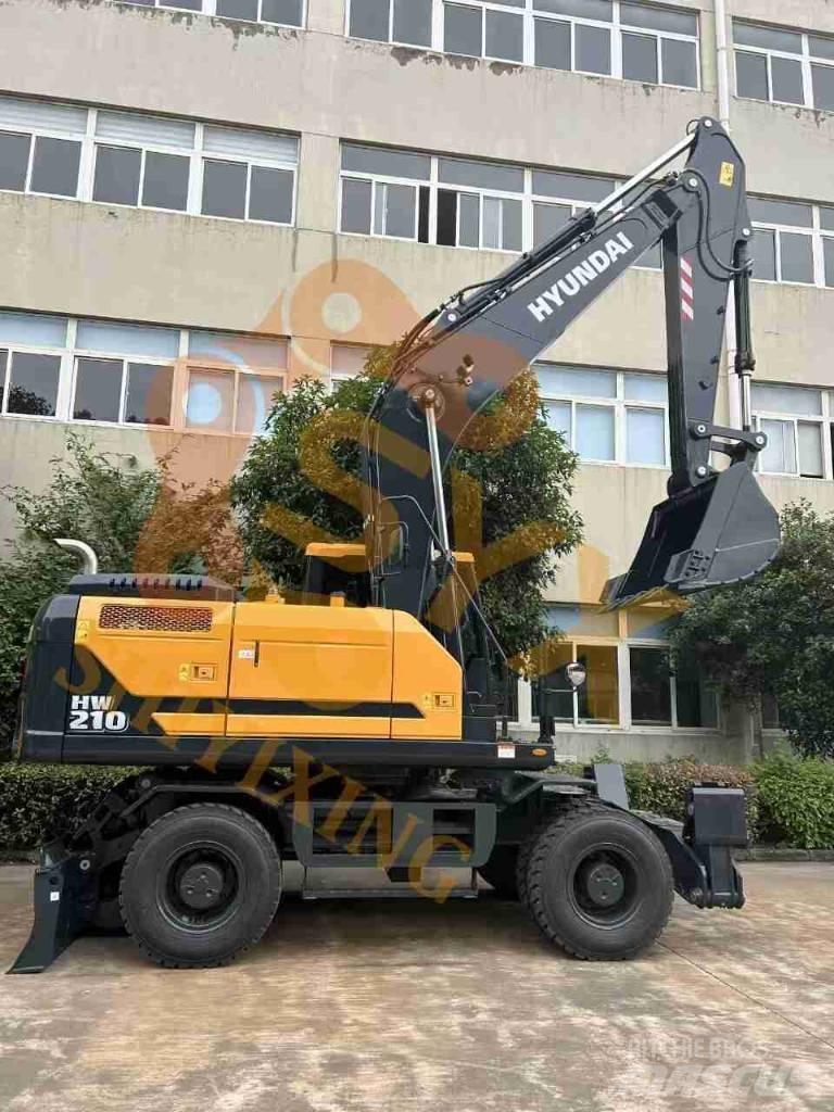 Hyundai HW210 Kolesové rýpadlá