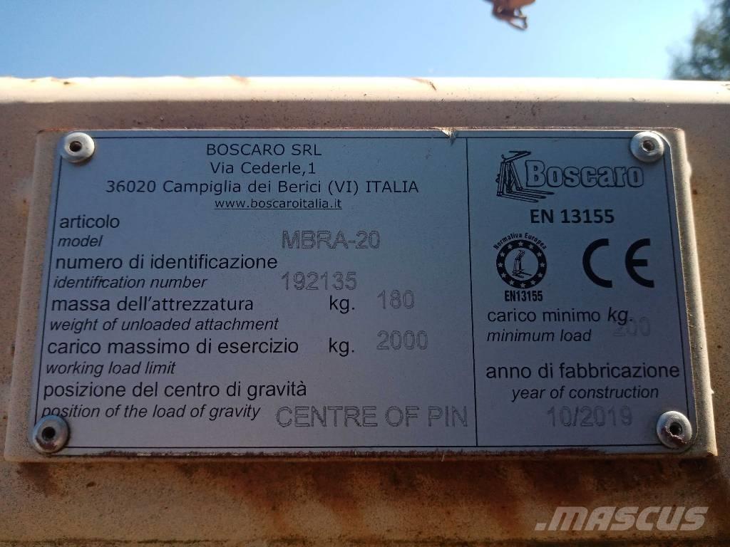 Boscaro MBRA-20 Nakladacie žeriavy