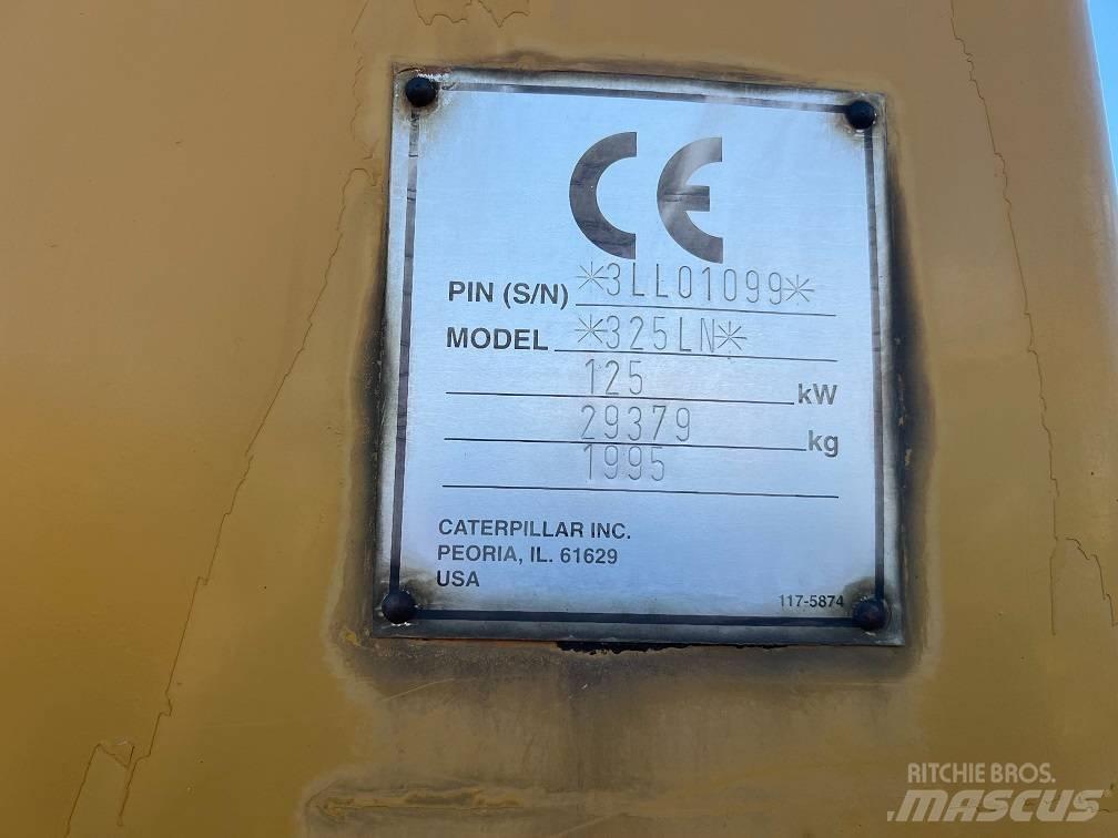 CAT 325L Pásové rýpadlá