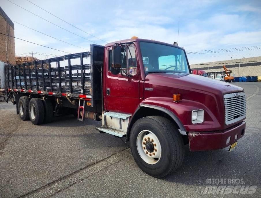 Freightliner fl80 Plošinové nákladné automobily/nákladné automobily so sklápacími bočnicami