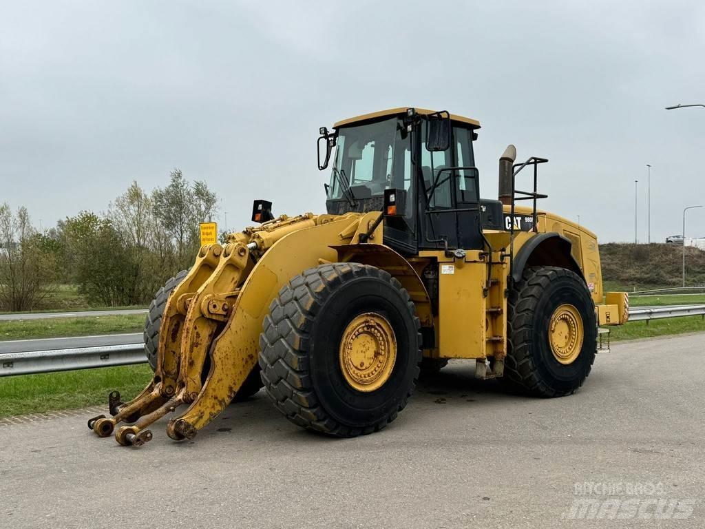 CAT 980H Kolesové nakladače