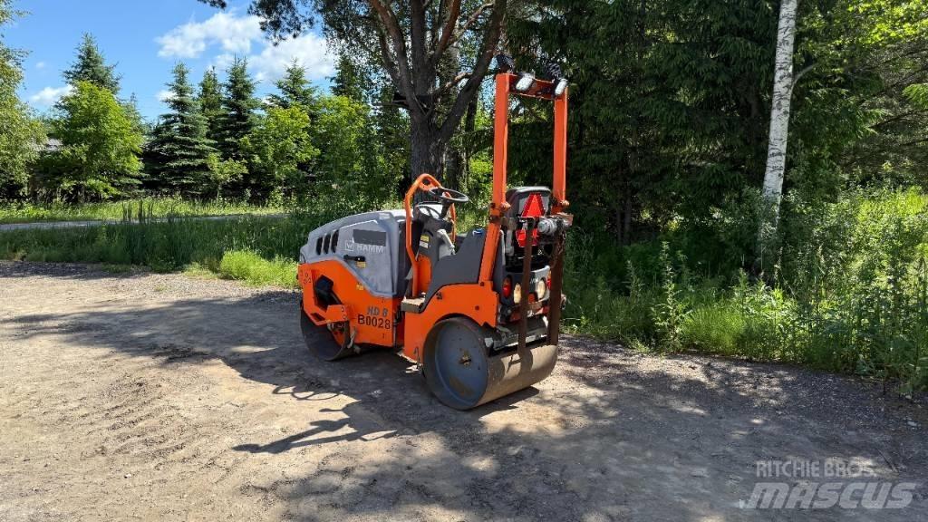 Hamm HD 8 VV Tandemové valce
