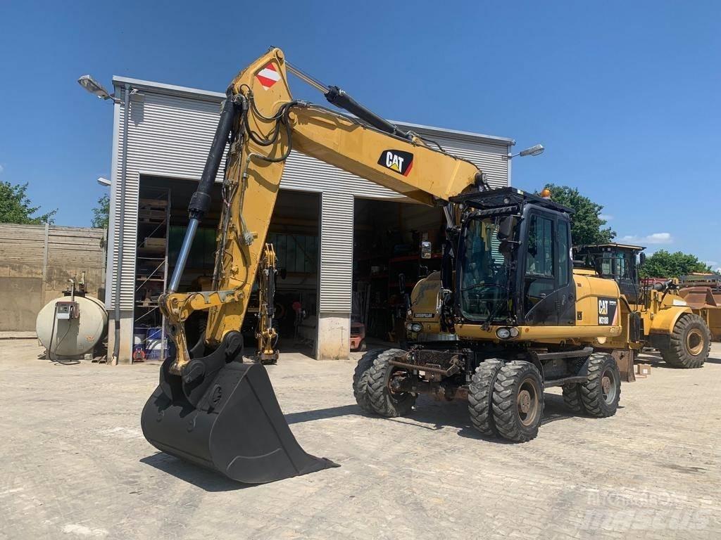 CAT M 318 D Kolesové rýpadlá