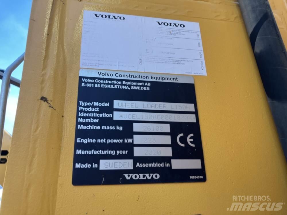 Volvo L150H Kolesové nakladače