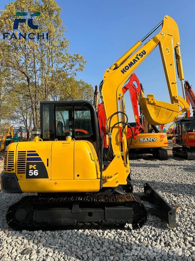 Komatsu pc56 Pásové rýpadlá