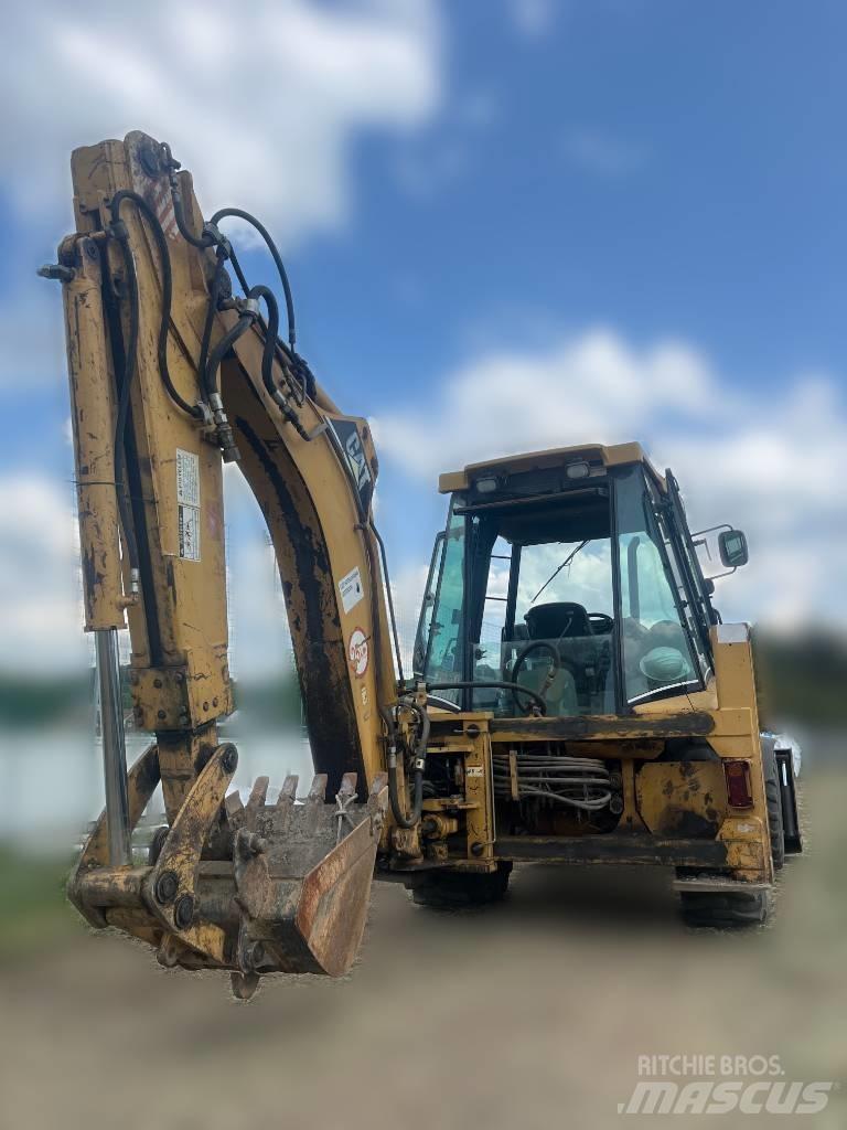 CAT 428 D Rýpadlo-nakladače