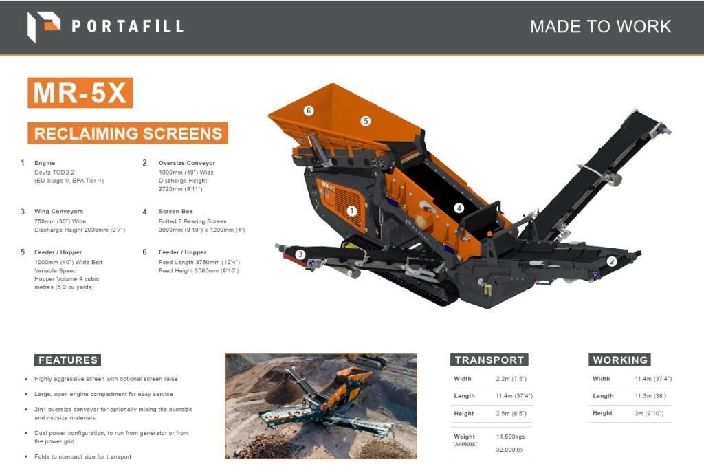 Portafill MR-5X Mobilné triediče