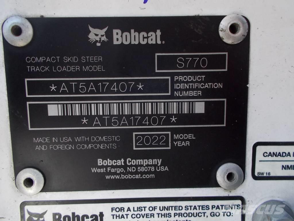 Bobcat S770 Šmykom riadené nakladače