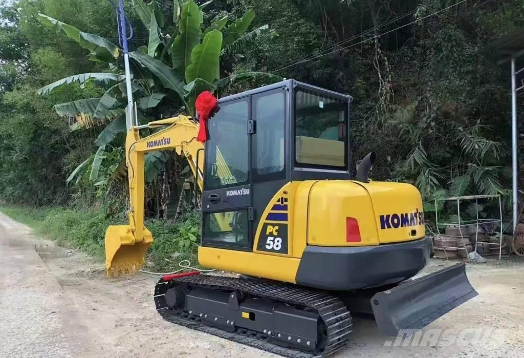 Komatsu PC 58 Mini rýpadlá < 7t
