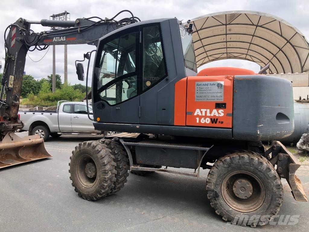 Atlas 160 WSR Kolesové rýpadlá