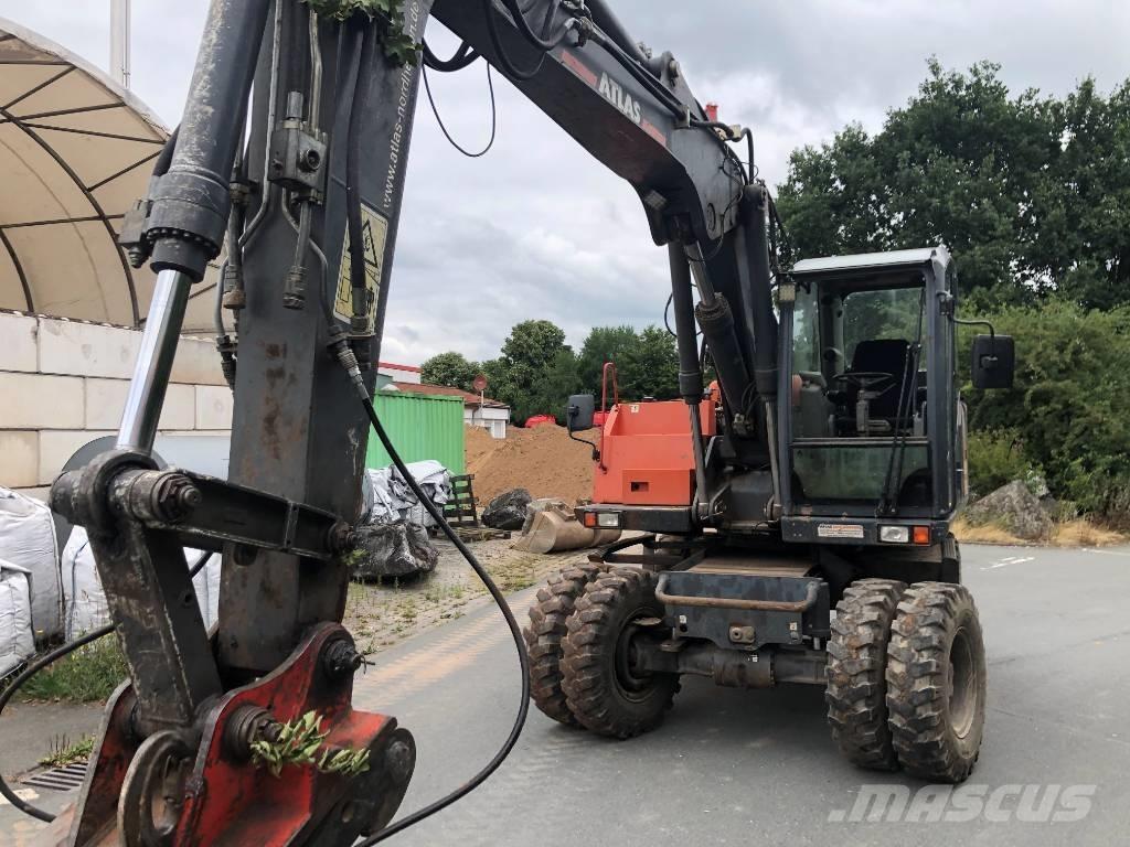 Atlas 160 WSR Kolesové rýpadlá