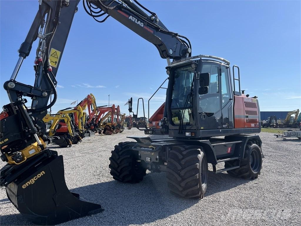 Atlas 185 WSR Kolesové rýpadlá