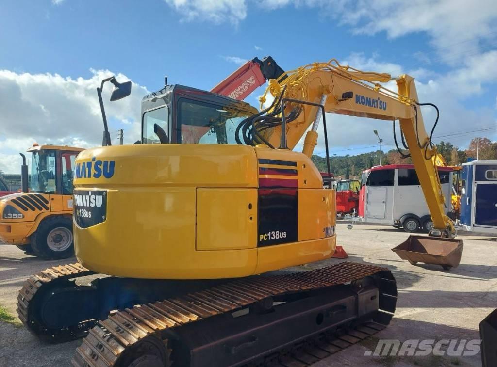 Komatsu PC 138 US Pásové rýpadlá