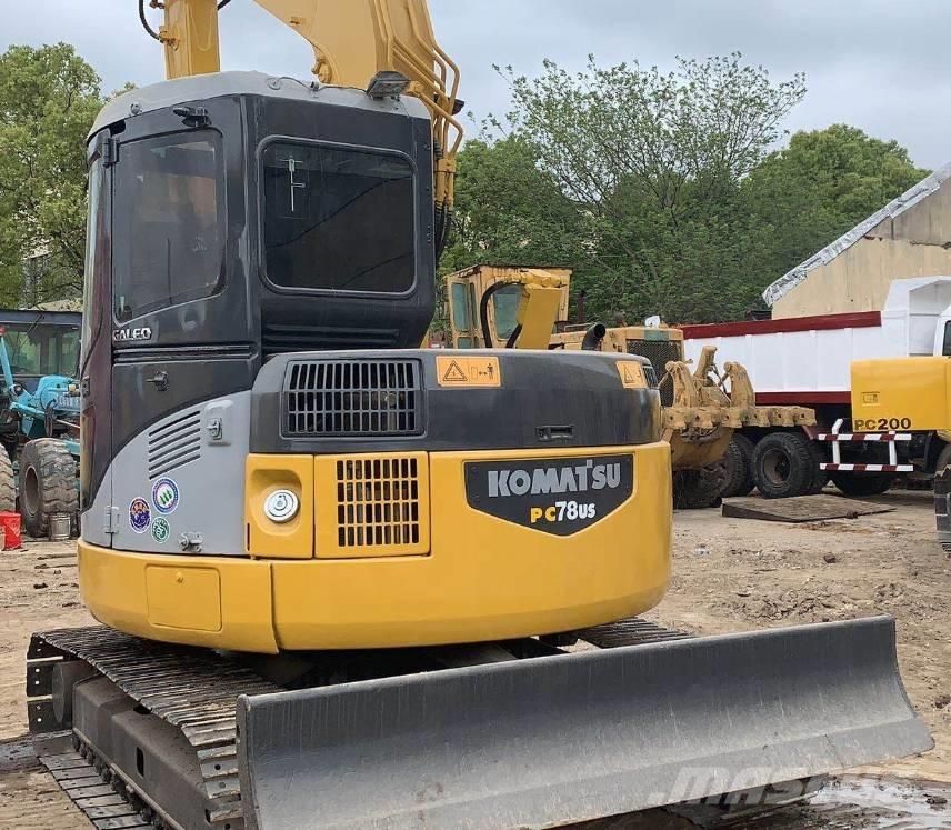 Komatsu pc78us Midi rýpadlá 7 t - 12 t