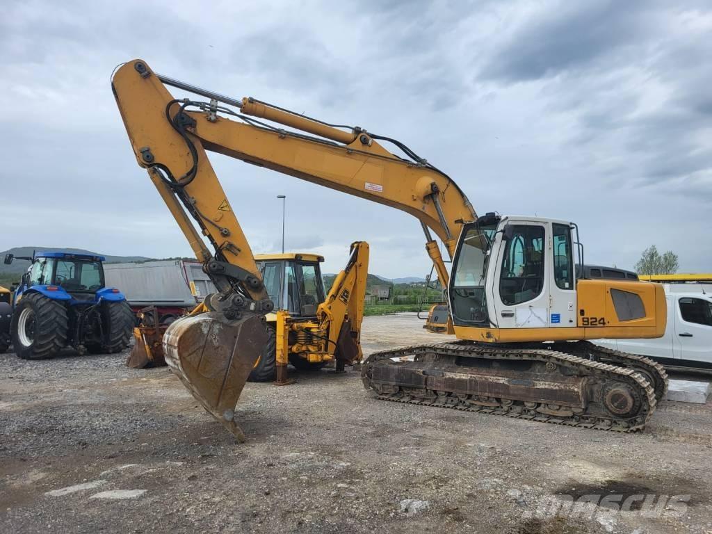 Liebherr R924 C SL Pásové rýpadlá