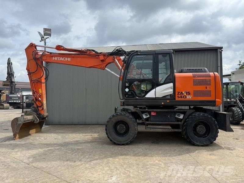 Hitachi ZX 140 W-5 Kolesové rýpadlá