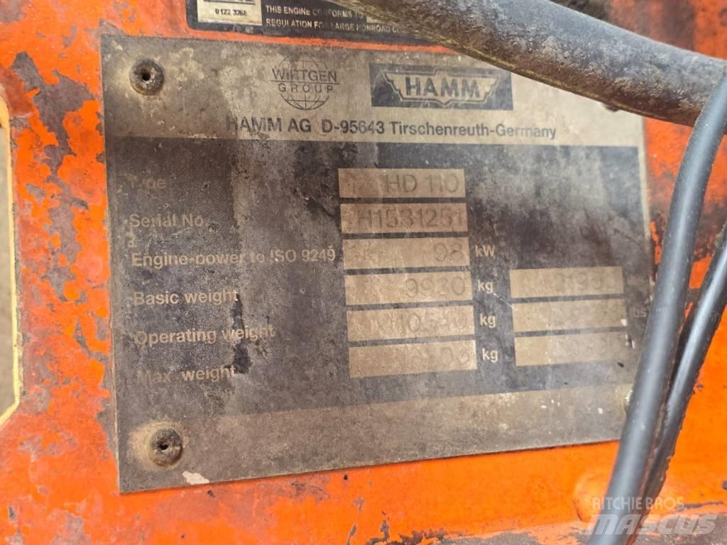 Hamm HD 110 Tandemové valce