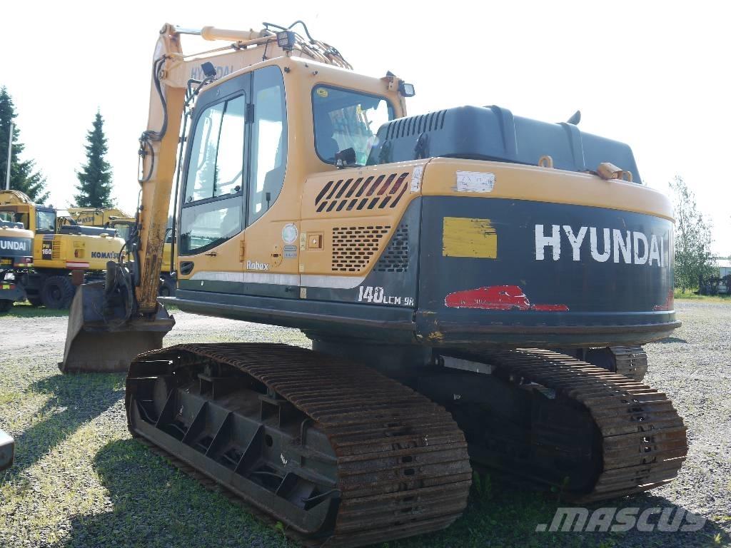 Hyundai R 140 LCM-9A Pásové rýpadlá