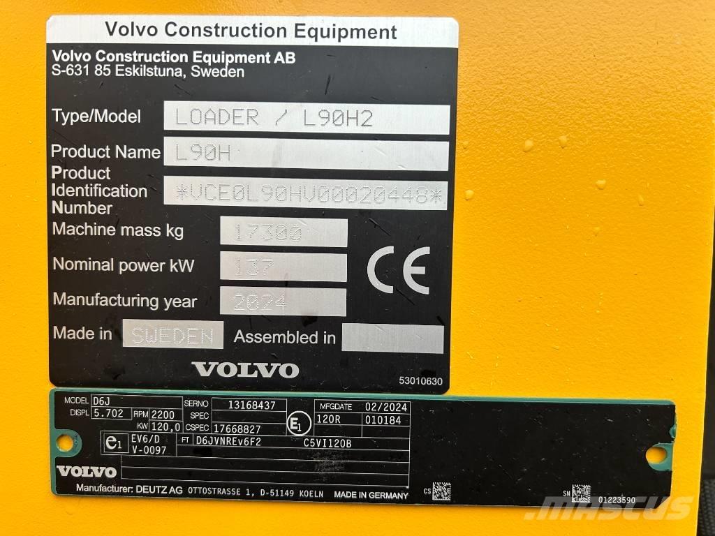 Volvo L 90 H 2 Kolesové nakladače
