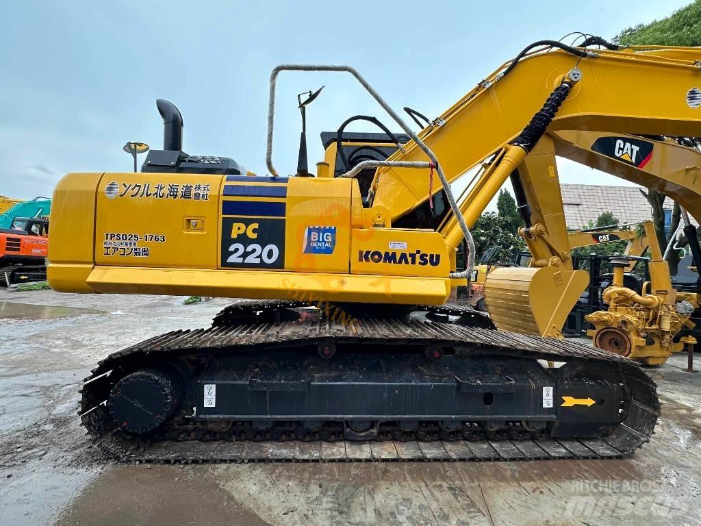 Komatsu PC 220 Pásové rýpadlá