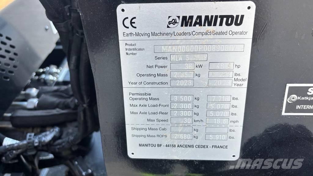 Manitou MLA 5-50 H Viacúčelové nakladače