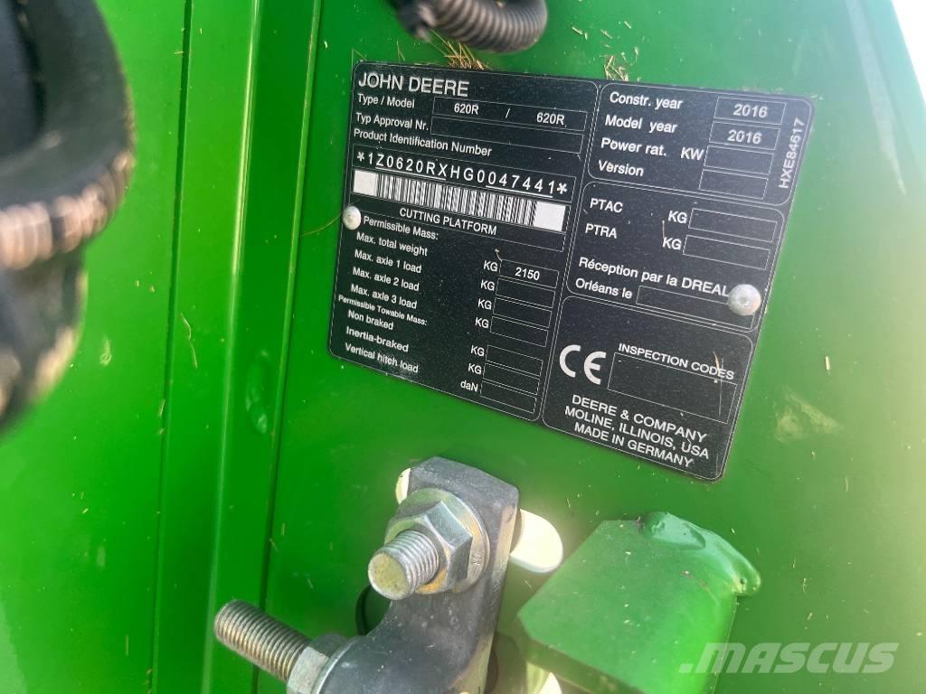 John Deere T 550 Kombinované zberacie stroje