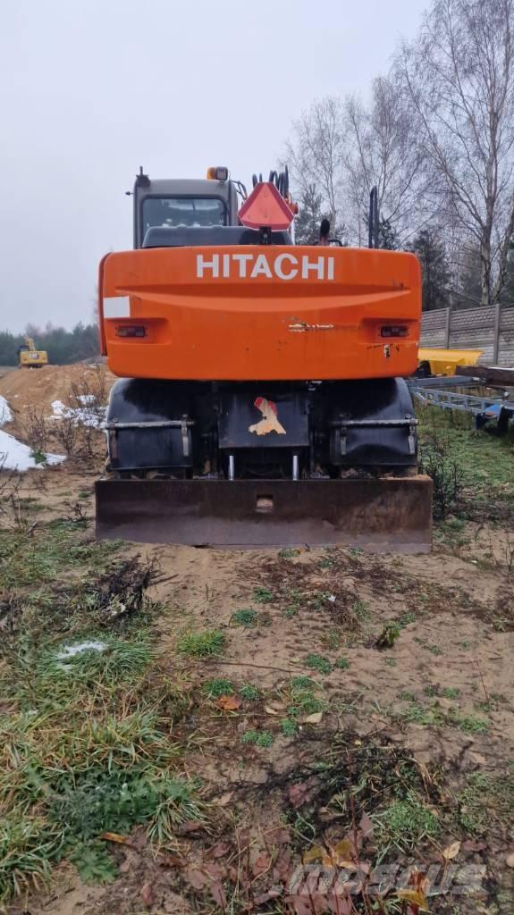 Hitachi ZX 130 W Kolesové rýpadlá