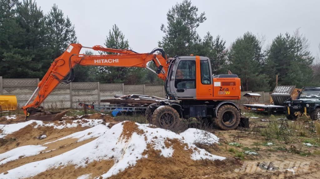Hitachi ZX 130 W Kolesové rýpadlá