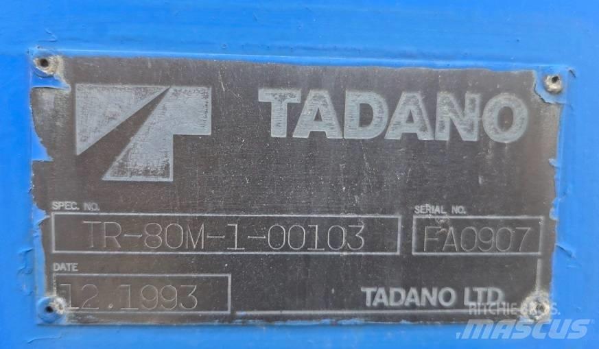 Tadano TR 80 M-1 Žeriavy pre ťažký terén