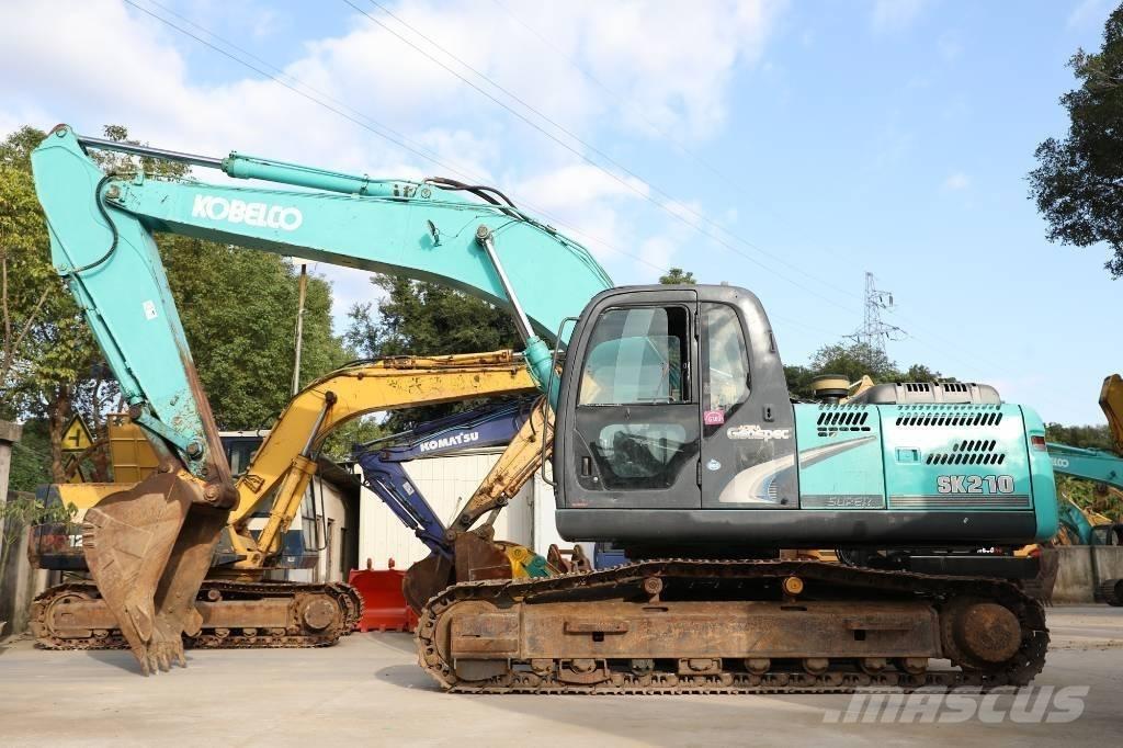 Kobelco SK 210-8 Pásové rýpadlá