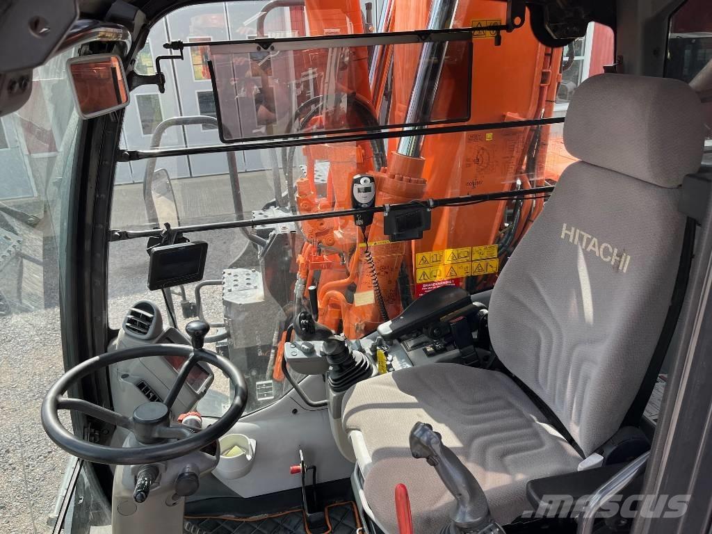 Hitachi ZX 140 W-5 Kolesové rýpadlá