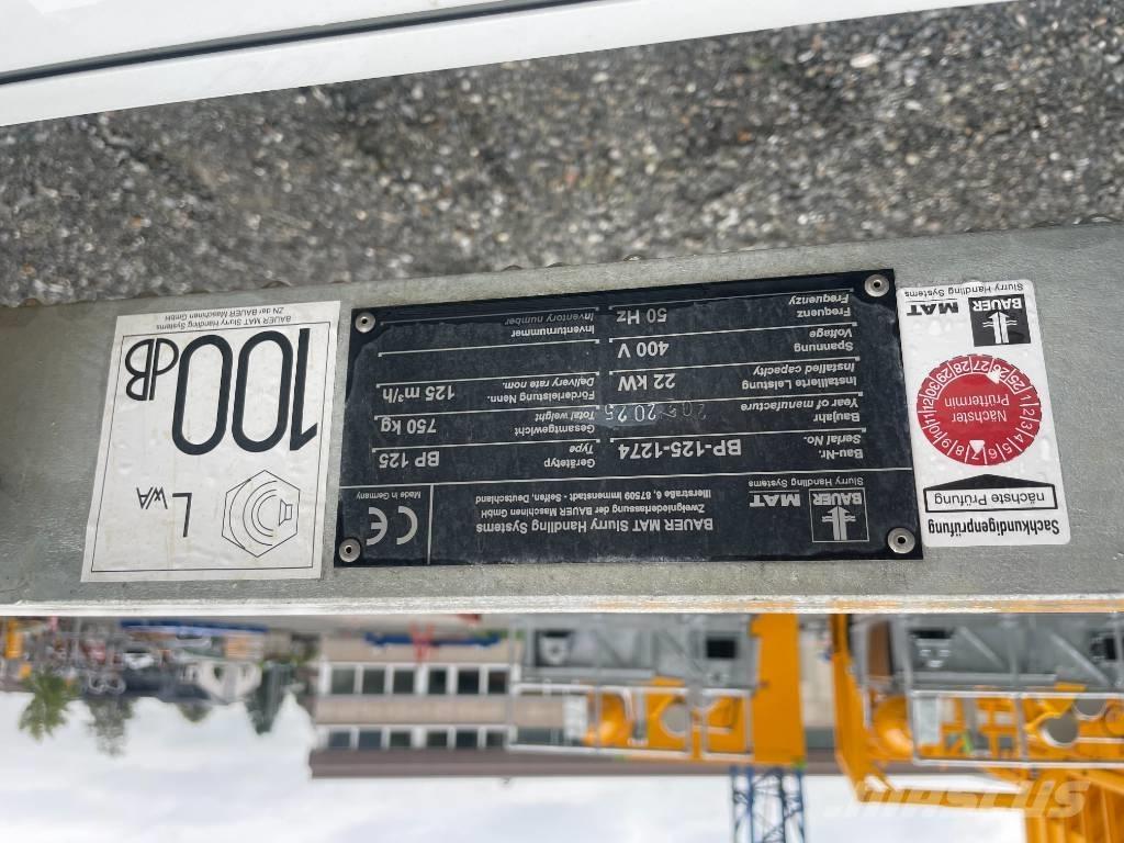 Bauer MAT BP 125 Stavebníctvo - ostatné