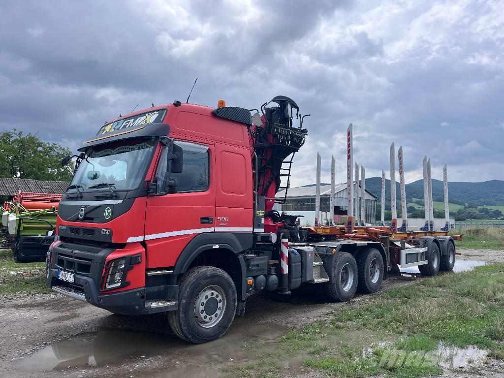 Volvo FMX 500 Nákladné vozidlá na prepravu dreva