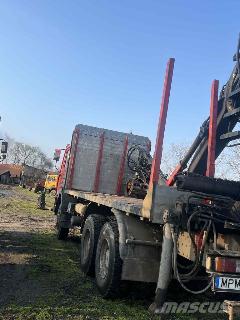 MAN F 2000 Nákladné vozidlá na prepravu dreva