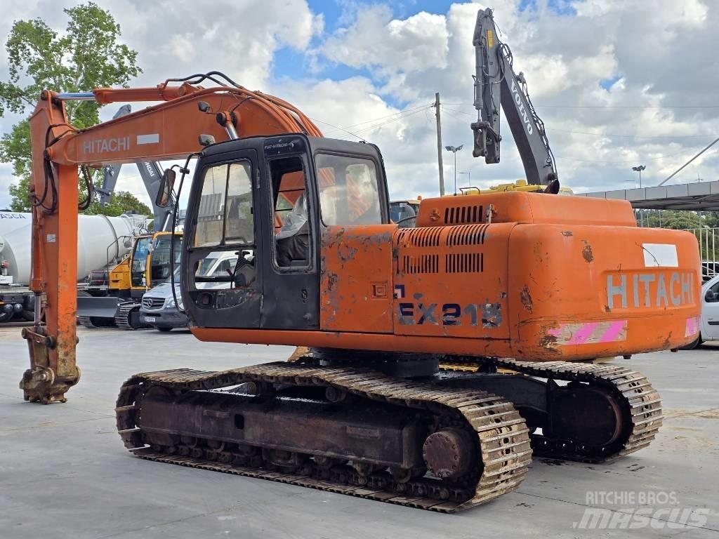 Fiat-Hitachi EX 215 Pásové rýpadlá