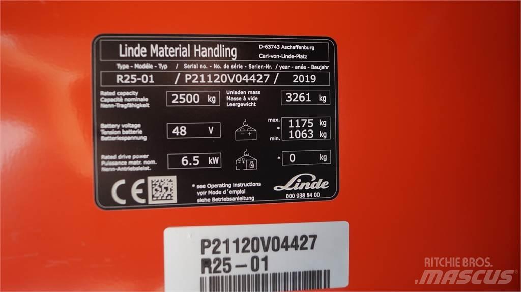 Linde R25 Retraky