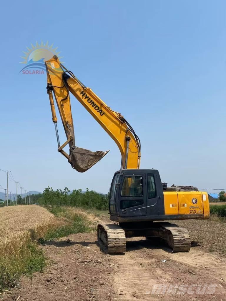 Hyundai Robex 215-7 Pásové rýpadlá