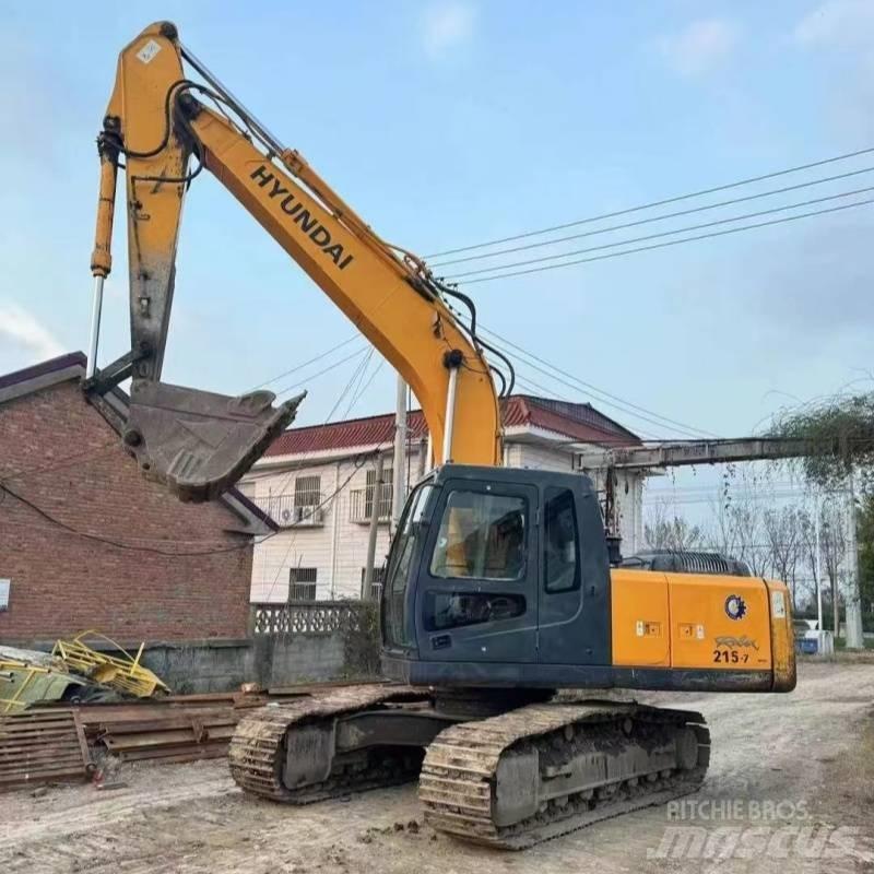 Hyundai Robex 215-7 Pásové rýpadlá