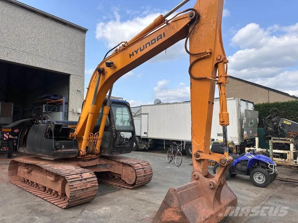 Hyundai 130 LC3 Pásové rýpadlá