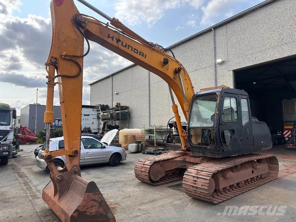 Hyundai 130 LC3 Pásové rýpadlá