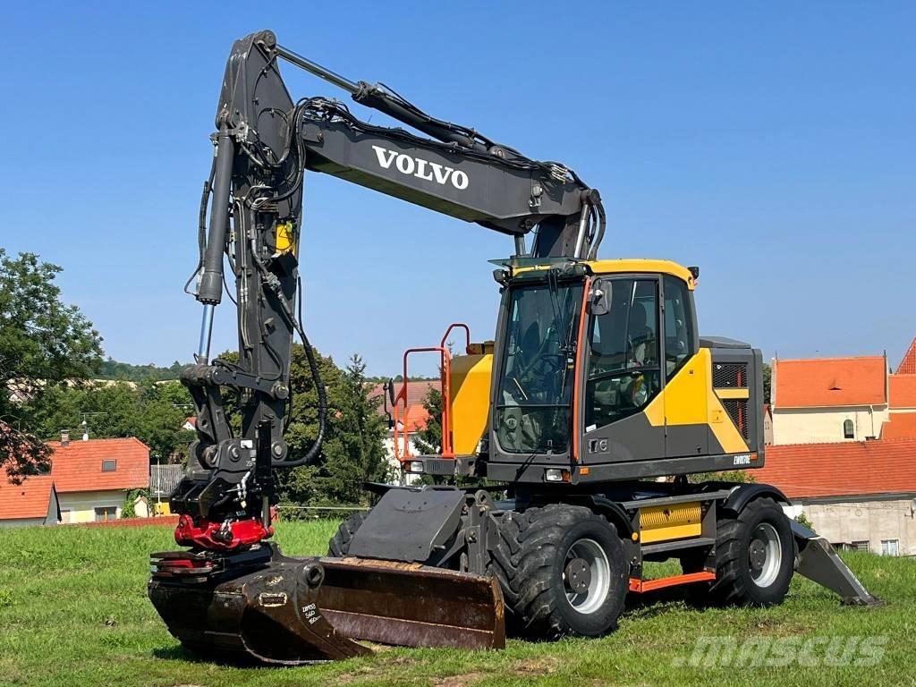 Volvo EWR 170 E Kolesové rýpadlá