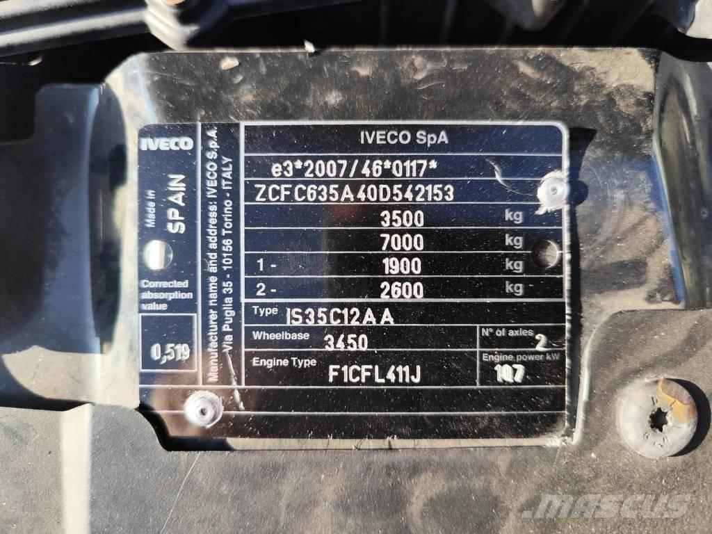 Iveco Daily 35-150 Autožeriavy, hydraulické ruky