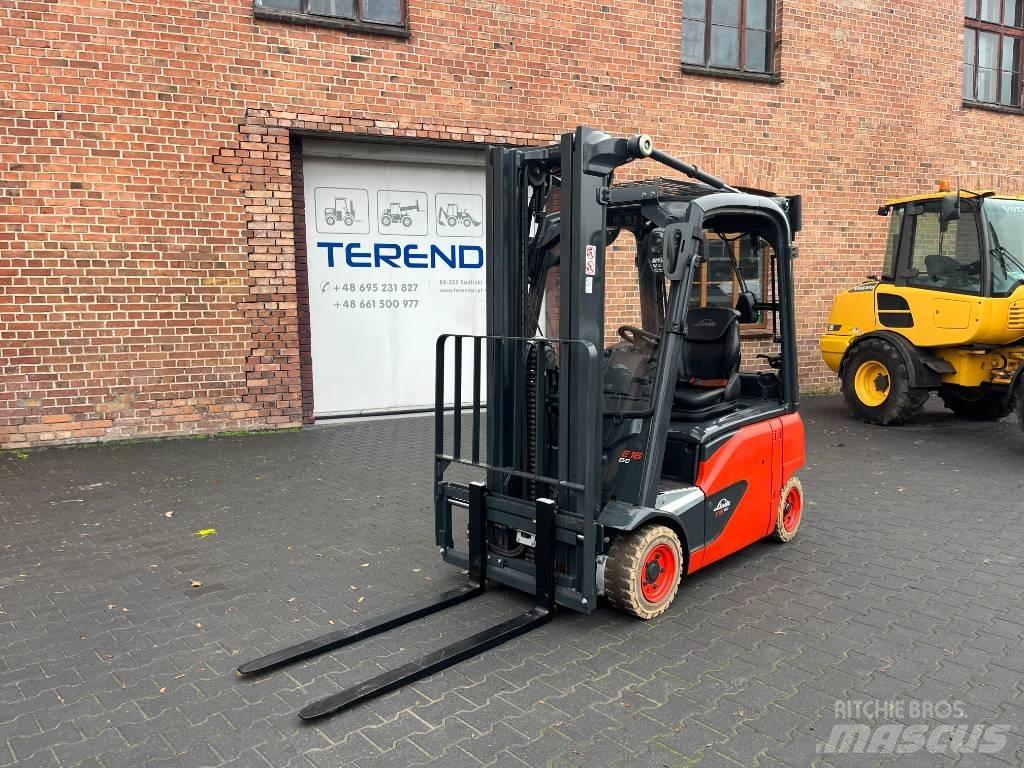 Linde E16-02 Akumulátorové vozíky