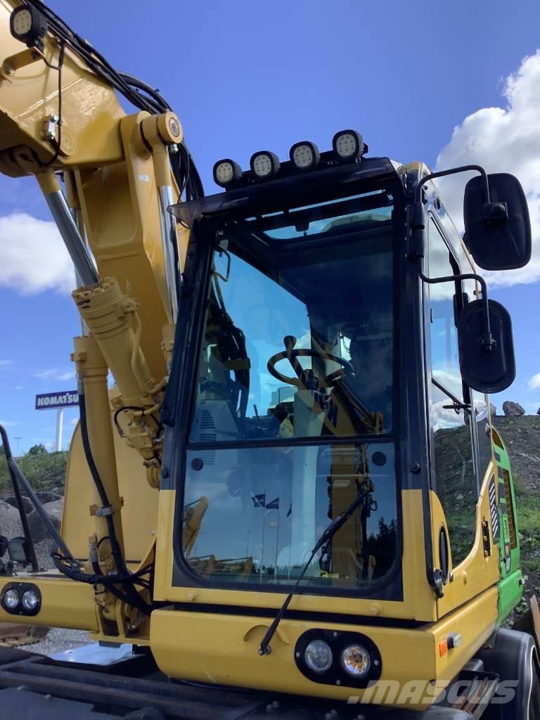 Komatsu PW148-10 Kolesové rýpadlá