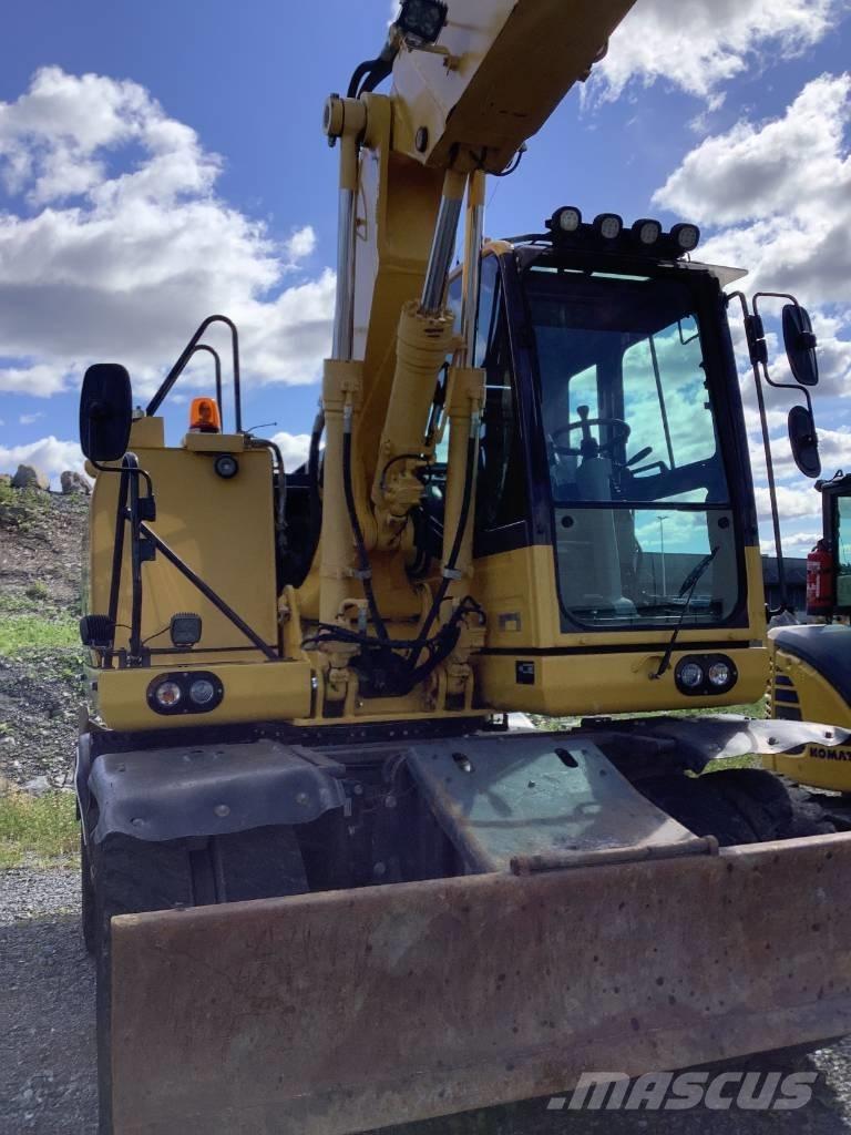 Komatsu PW148-10 Kolesové rýpadlá