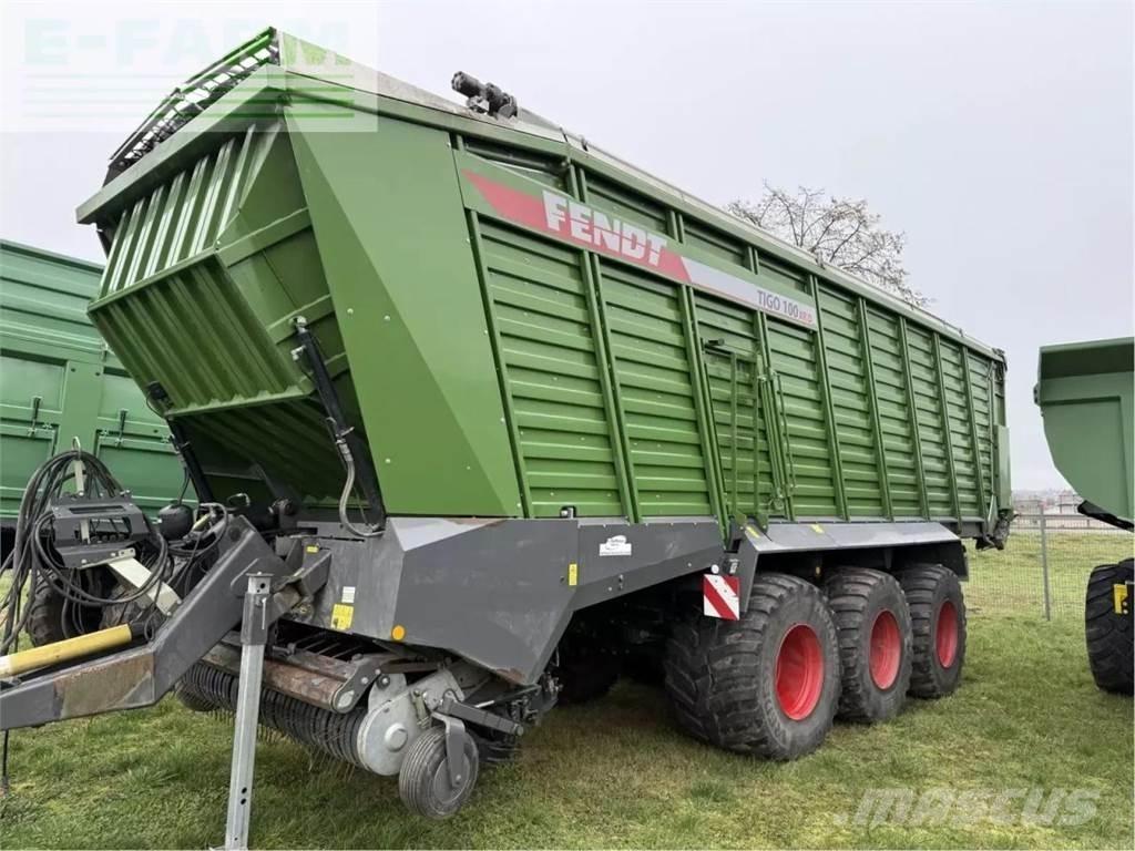 Fendt tigo 100 xr Ostatné návesy