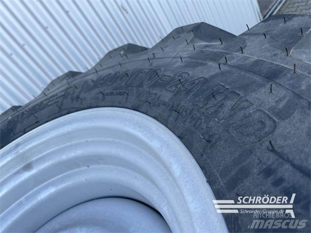 BKT 4X 400/70 R24 Pneumatiky, kolesá a ráfiky