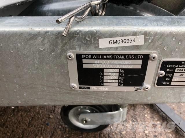 Ifor Williams HB 506 Návesy na prepravu zvierat
