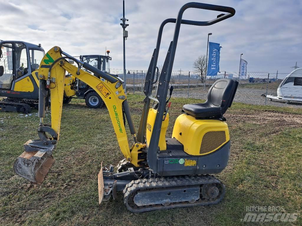Wacker Neuson 803 Pásové rýpadlá