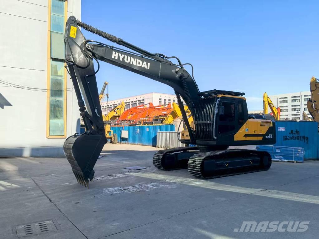 Hyundai HX 220 Pásové rýpadlá